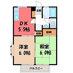 ひまわり A 2階/-