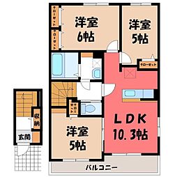 ラ・フランセ 23 2階