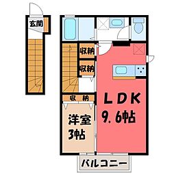 スターフォール C 2階
