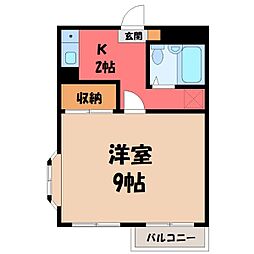 グリムハイツ塙田 2階