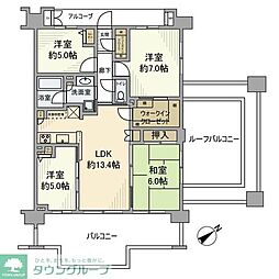 間取図画像 4LDK