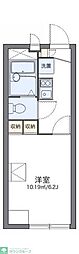 レオパレス花咲の丘1 1Kの間取図画像