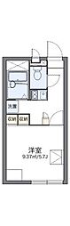 レオパレスヴィラインゼル 1Kの間取図画像