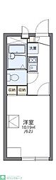 レオパレスパークサイド 1Kの間取図画像
