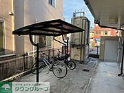 屋根付き駐輪場