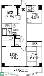 シャルマン・5 3LDKの間取図画像