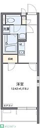 クレイノHAKODA 1Kの間取図画像