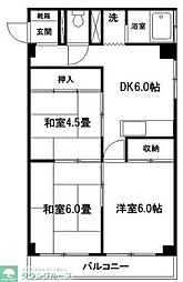 末広ビル 3DKの間取図画像