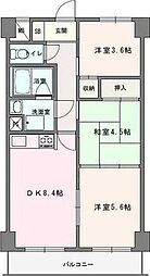 CENTURY吹上 3DKの間取図画像