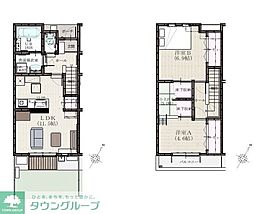 SAKURA 2LDKの間取図画像