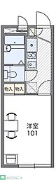 レオパレスWIN 1Kの間取図画像