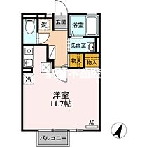 エクセル東合川 105 ｜ 福岡県久留米市東合川2丁目11-18（賃貸アパート1R・1階・29.70㎡） その2