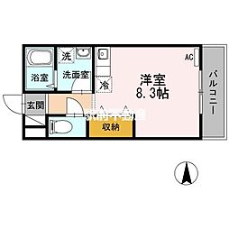 オリーヴァ花畑 1階/101