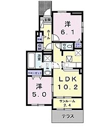 グレイシャス尾III 1階
