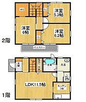 ヴィラージュ鷺島 22 ｜ 徳島県鳴門市大津町木津野字養父の内41-5-1（賃貸一戸建3LDK・1階・79.48㎡） その2