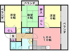 サンマール平野 204 ｜ 大阪府大阪市平野区平野馬場1丁目5-21（賃貸マンション3LDK・2階・65.16㎡） その2