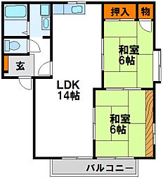 ハイデンス般若寺 2階