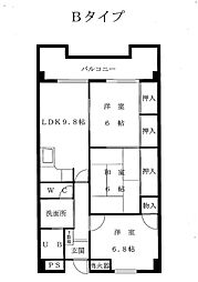 アスパ都府楼 2階/203