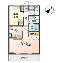 グラン・ウッドＢ  ｜ 千葉県市原市君塚１丁目（賃貸アパート1LDK・1階・44.63㎡） その2