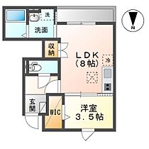 グレイス旭日  ｜ 千葉県木更津市牛込（賃貸アパート1LDK・1階・33.67㎡） その2