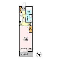 パルシティ 106 ｜ 千葉県市原市西国分寺台２丁目（賃貸アパート1K・1階・26.87㎡） その2