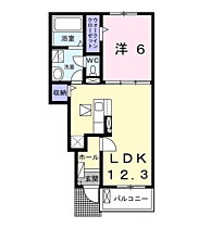 タートルヒルズ5ｔｈ 103 ｜ 千葉県木更津市長須賀1692-5（賃貸アパート1LDK・1階・44.70㎡） その2