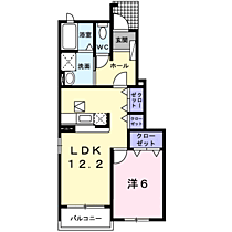 アンジュ　ボワＢ 104 ｜ 千葉県木更津市請西南１丁目14-3（賃貸アパート1LDK・1階・45.72㎡） その2