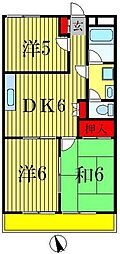 間取図画像 3DK