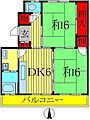 原田マンション3階4.5万円