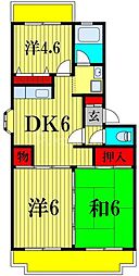 間取図画像 3DK