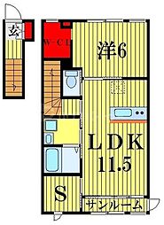 マロン・ド・サン 2階/-