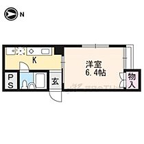 ＳＫＢマンション 406 ｜ 京都府京都市右京区西京極西池田町（賃貸マンション1K・4階・21.00㎡） その2