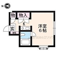 京都府京都市右京区常盤下田町（賃貸マンション1K・3階・19.50㎡） その2