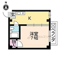 京都府京都市中京区西ノ京御輿岡町（賃貸マンション1DK・3階・24.30㎡） その2