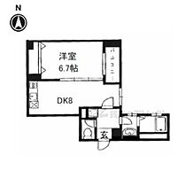 S-FLAT北野 403 ｜ 京都府京都市上京区一条通御前通西入大東町（賃貸マンション1DK・4階・37.00㎡） その2