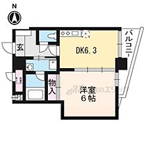 クレオシティ 707 ｜ 京都府京都市上京区千本通出水下る十四軒町（賃貸マンション1DK・7階・33.60㎡） その2