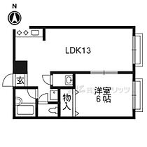 京都府京都市右京区西院春栄町（賃貸アパート1LDK・3階・42.00㎡） その2