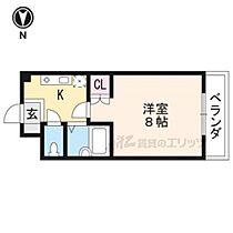 京都府京都市右京区山ノ内御堂殿町（賃貸マンション1K・6階・24.00㎡） その2