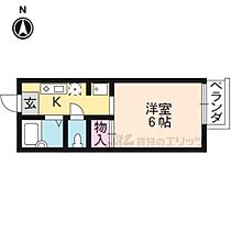 京都府京都市右京区梅津南町（賃貸アパート1K・2階・20.03㎡） その2