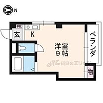 京都府京都市右京区西院矢掛町（賃貸マンション1K・3階・22.14㎡） その2