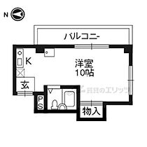 京都府京都市中京区西ノ京大炊御門町（賃貸マンション1R・1階・21.06㎡） その2