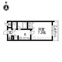 京都府京都市下京区室町通松原下る元両替町（賃貸マンション1K・6階・22.76㎡） その2