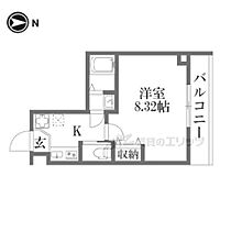 京都府京都市上京区小山町（賃貸マンション1K・3階・24.30㎡） その1