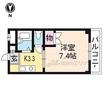 カーサ　ソフィア 207 ｜ 京都府京都市南区西九条大国町（賃貸マンション1K・2階・22.75㎡） その2