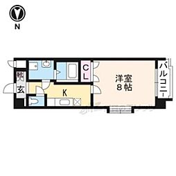 Maison・Belong 1Kの間取図画像