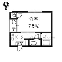 京都府京都市下京区松原通西洞院西入ル天神前町（賃貸マンション1K・3階・23.00㎡） その2