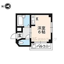 京都府京都市山科区御陵鴨戸町（賃貸マンション1R・3階・20.22㎡） その2