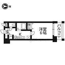 京都府京都市中京区柳馬場通夷川東入る俵屋町（賃貸マンション1K・4階・21.56㎡） その2