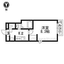 NAGI KYOTO NIJO 304 ｜ 京都府京都市中京区聚楽廻南町（賃貸マンション1K・3階・26.12㎡） その2