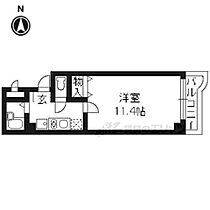 SAWARABIハイッテン 202 ｜ 京都府京都市下京区東洞院通松原下ル大江町（賃貸マンション1K・2階・28.34㎡） その2